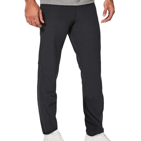 Lululemon ABC Pant Classic 34" Melanite Men's Size 30 Excellent Used Condition - Picture 1 of 10